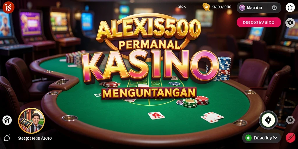 Tampilan menarik dari gameplay ALEXIS500 yang penuh aksi Kasino.