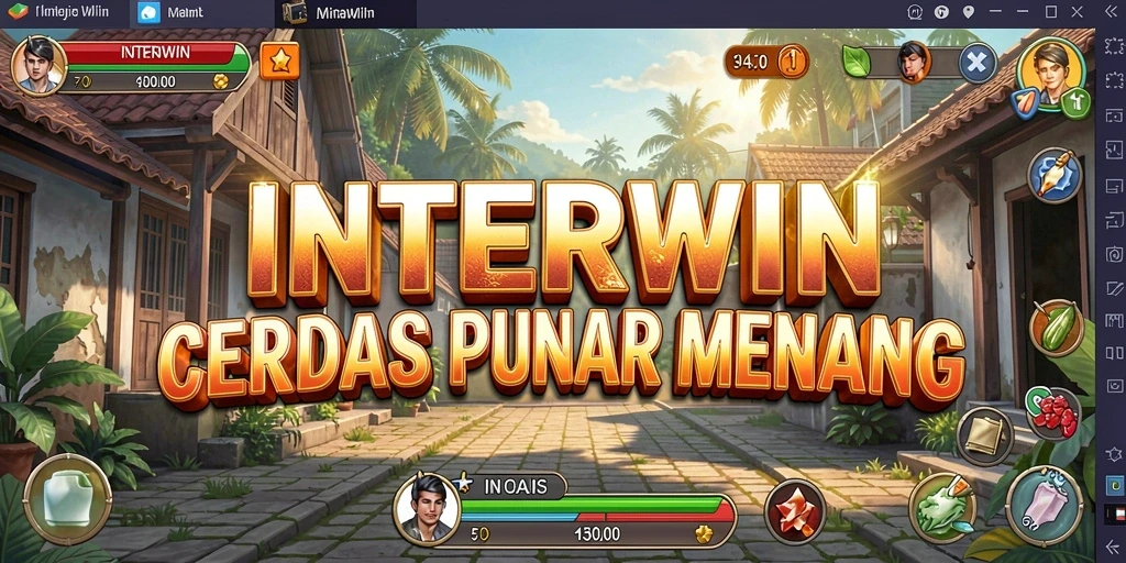 Screenshot INTERWIN menampilkan gameplay cerdas dan strategis.