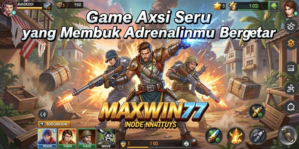Tampilan gameplay seru dari MAXWIN77 dengan aksi mendebarkan.