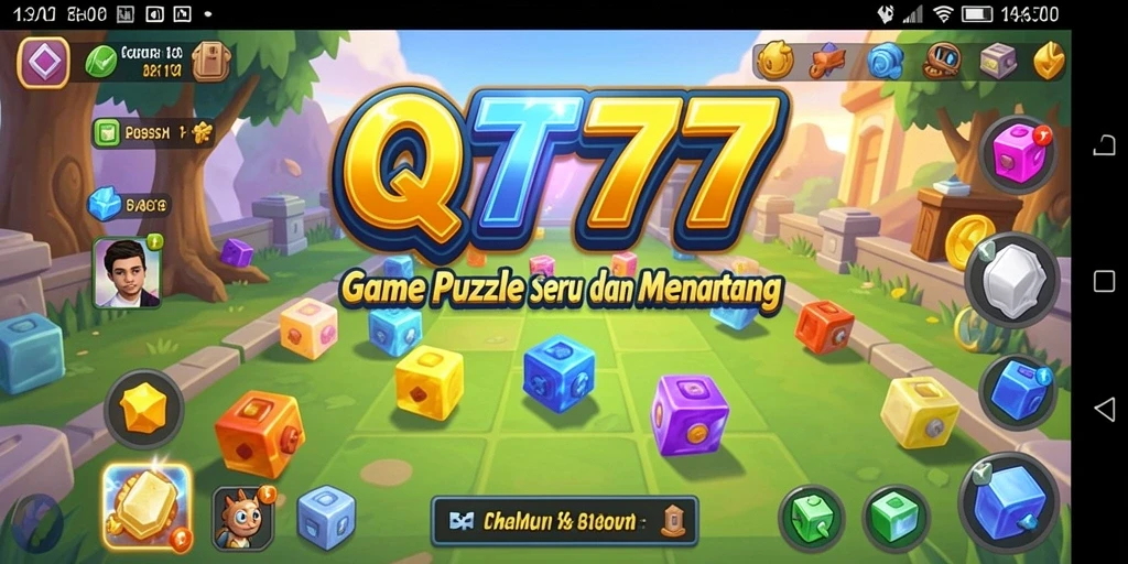 Tampilan gameplay QT777 yang penuh tantangan dan keseruan.
