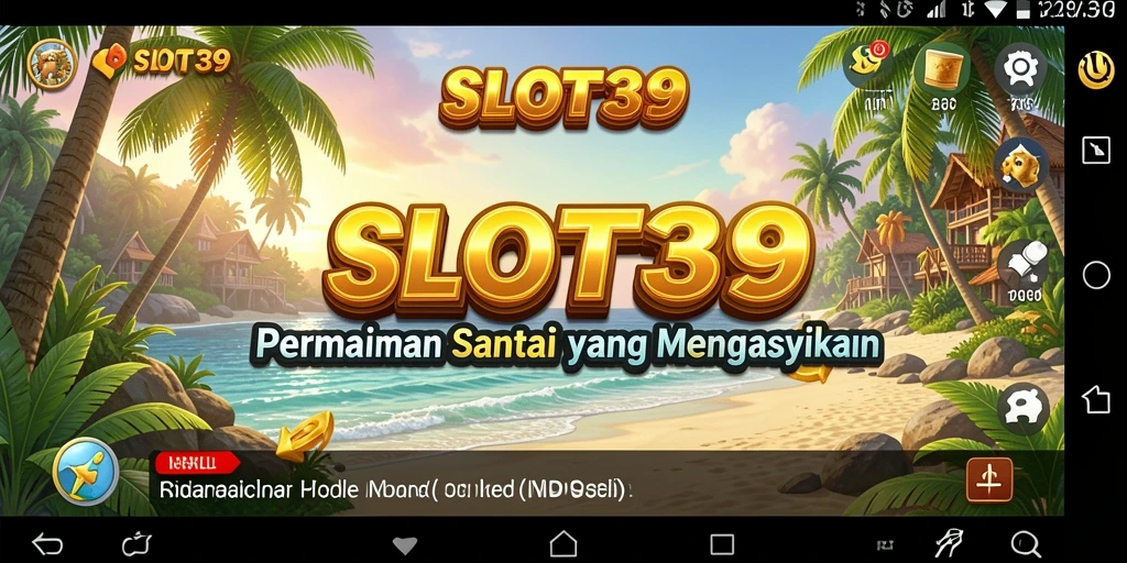Tampilan menarik dari gameplay SLOT39 yang penuh warna dan seru.