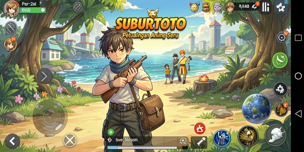 Tampilan menarik dari gameplay SUBURTOTO yang penuh warna.