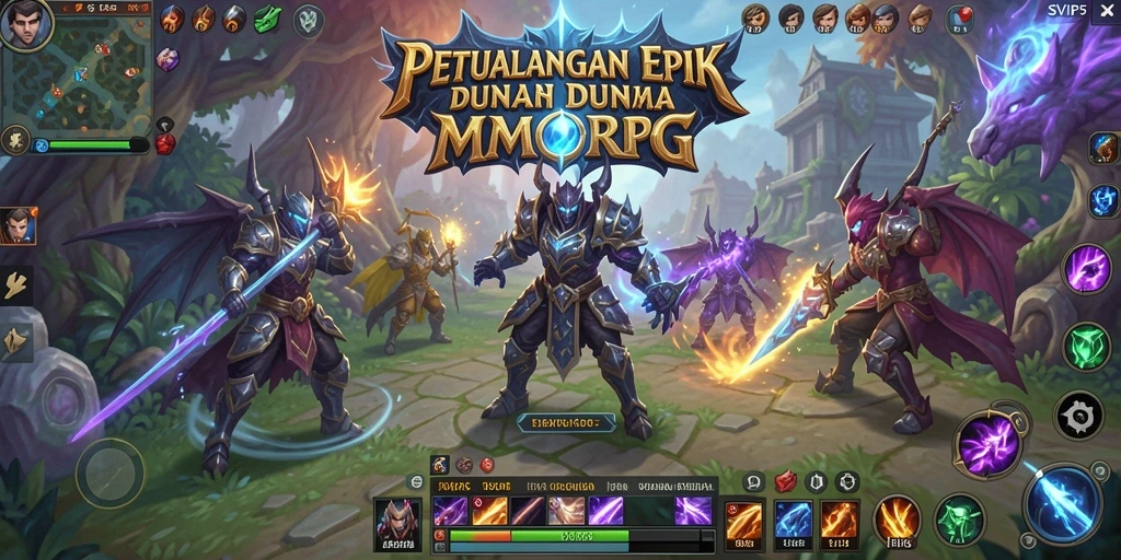 Gameplay menarik SVIP5 dengan dunia yang luas dan interaksi sosial.