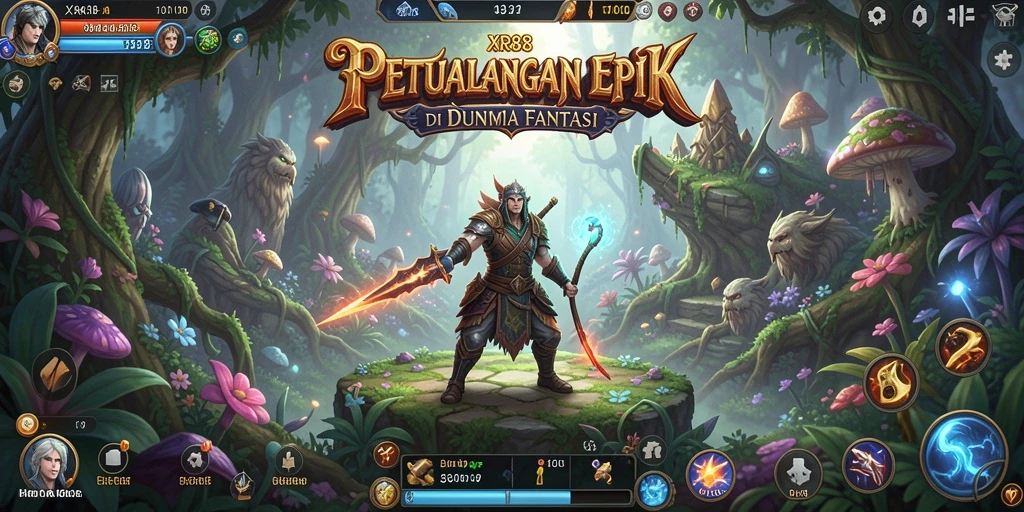 Screenshot XR88 menunjukkan gameplay yang seru dan mendebarkan.